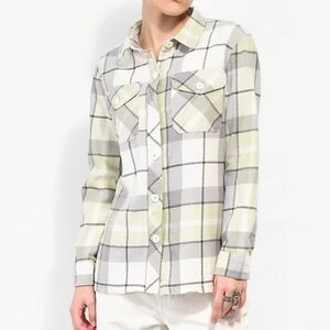 Women's Dravus Plaid 100% Cotton Flannel Medium From Zumiez